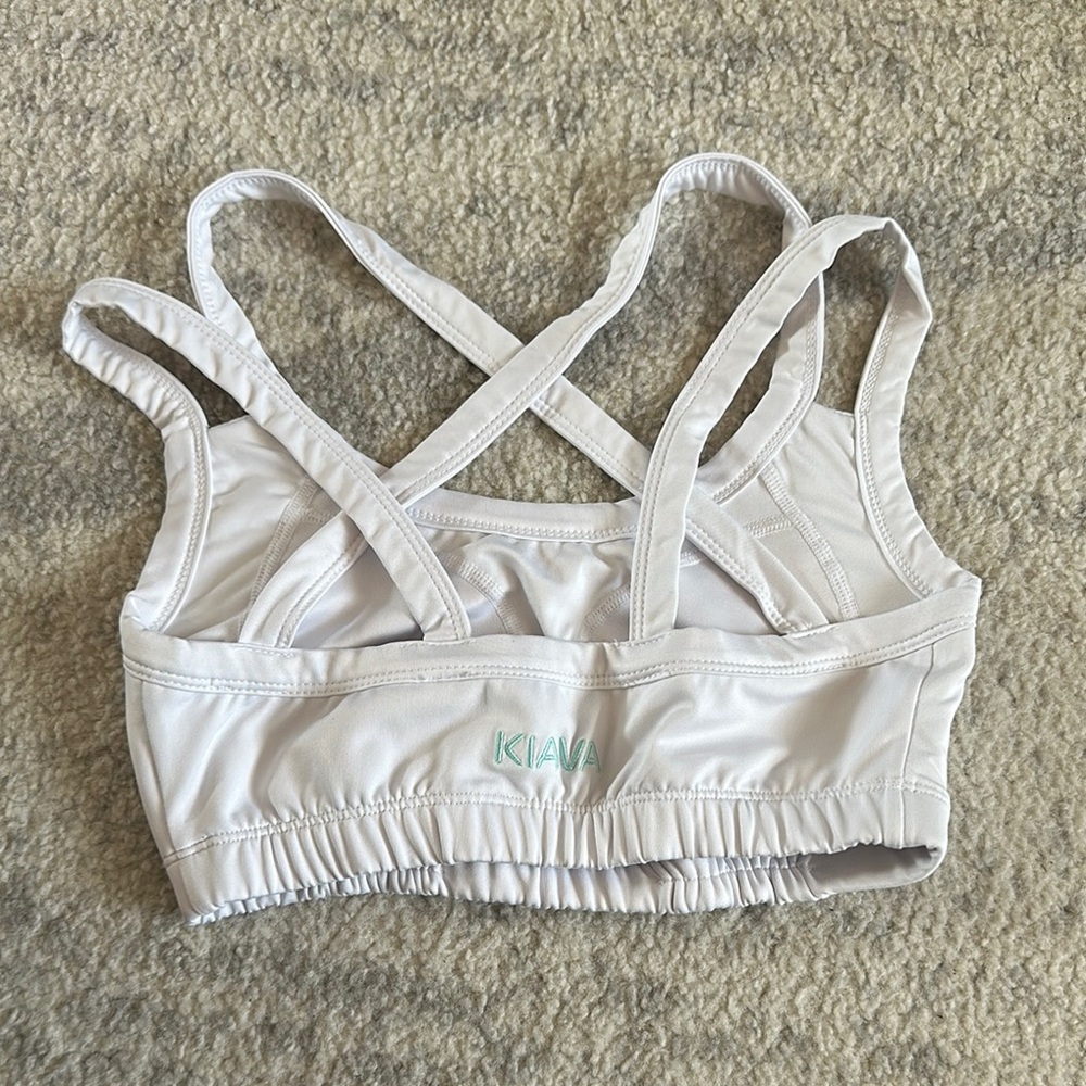 KIAVA Sports Bra- white